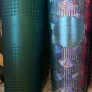 Venti Starbucks tumblers